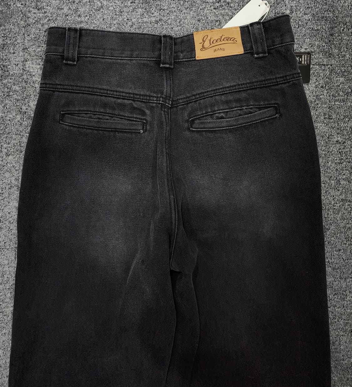 ETCE 이씨티이 다이아 패치 워싱 와이드 데님팬츠 S 상품이미지4