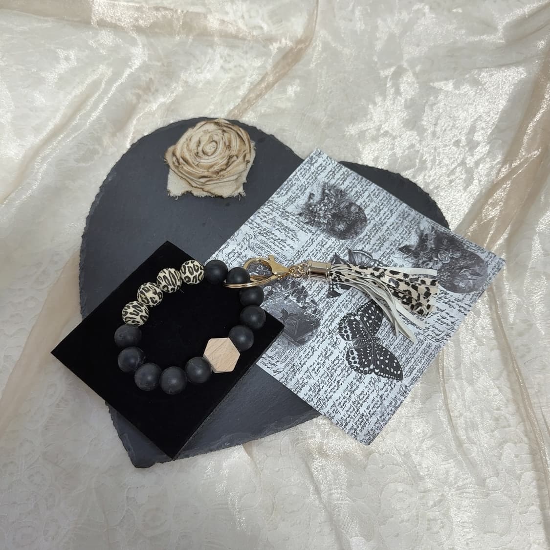 빈티지 연질도기 레오바드 키링 상품이미지1