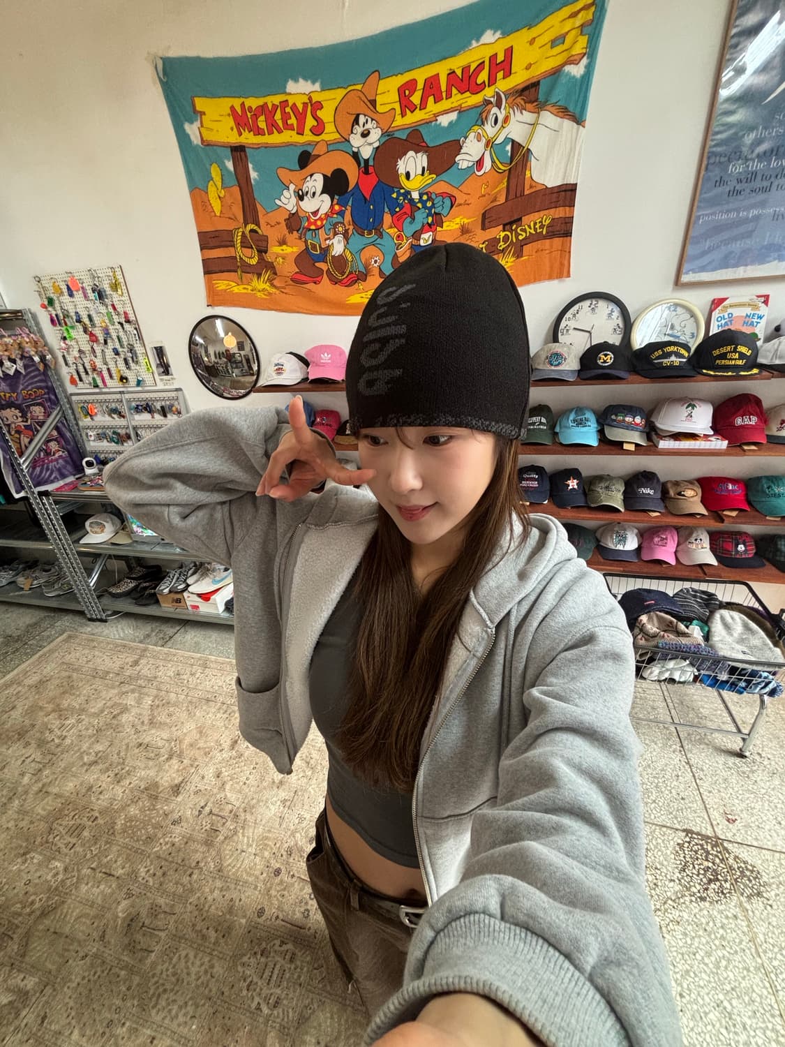 아식스 비니 상품이미지1