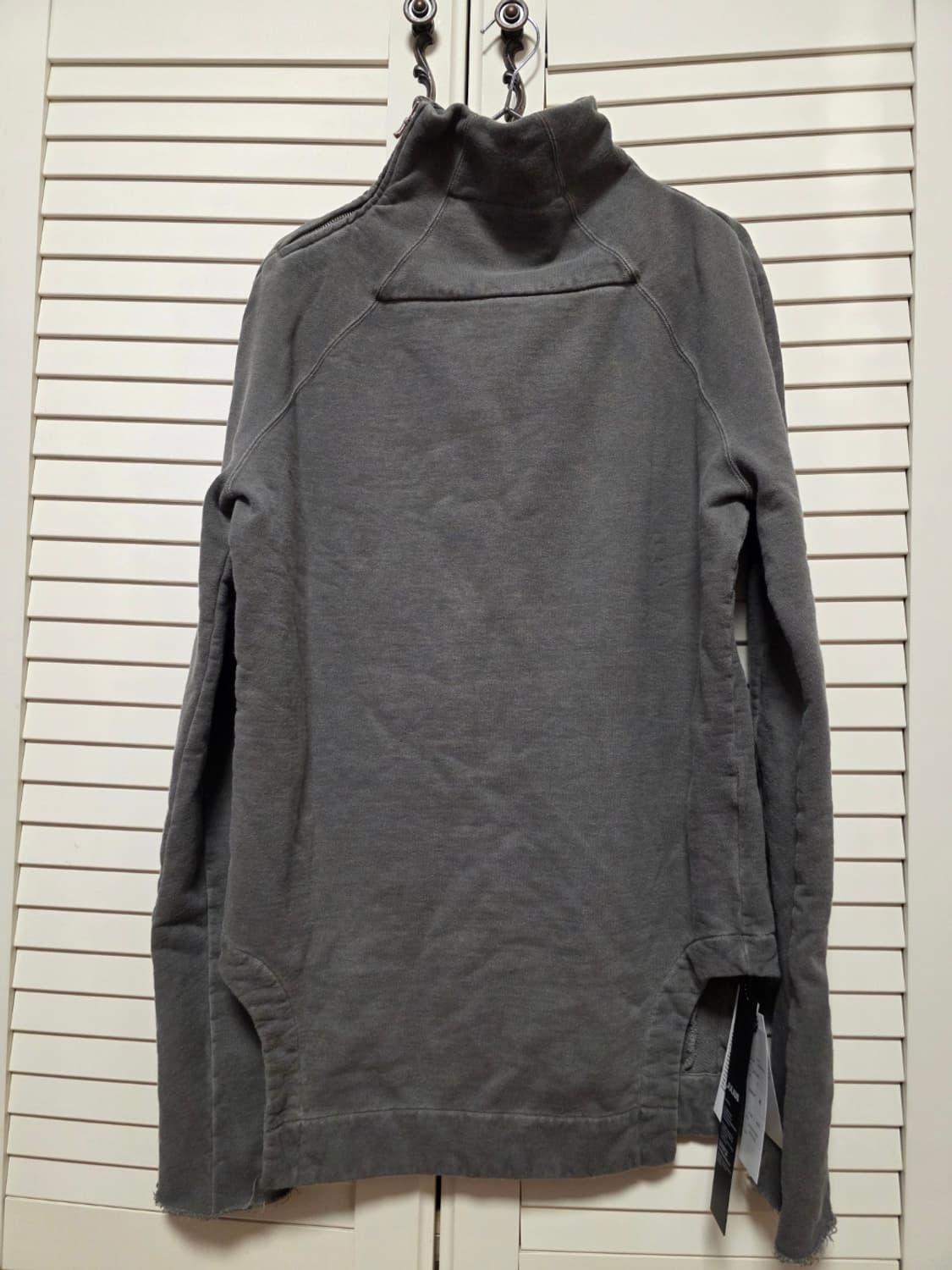 927CUM2 Cement / Arched Hem High NeckTop 상품이미지2