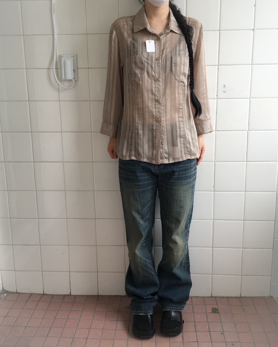 Stripe pattern shirt 상품이미지5