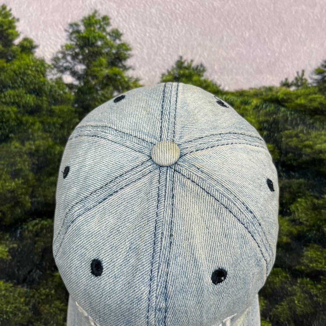 [OS] 폴로 성조기 로고 데님 볼캡 상품이미지6