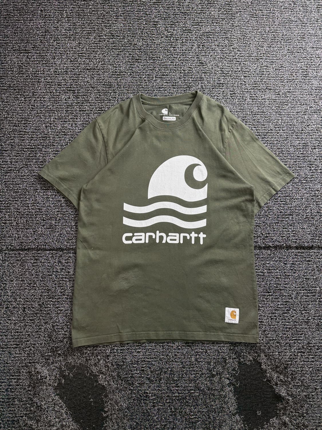 칼하트 WIP 빅로고 아메카지 워크 반팔티 3578 상품이미지2