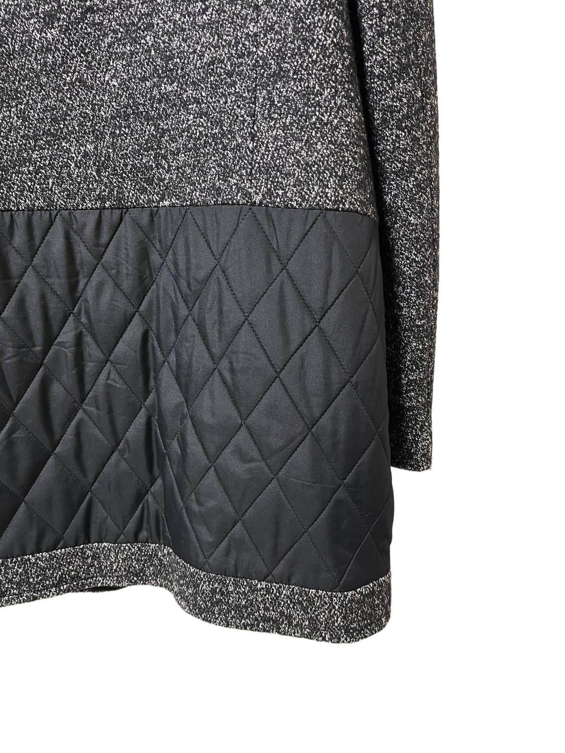 PRELIN Quilted Mix Wool Coat 상품이미지7