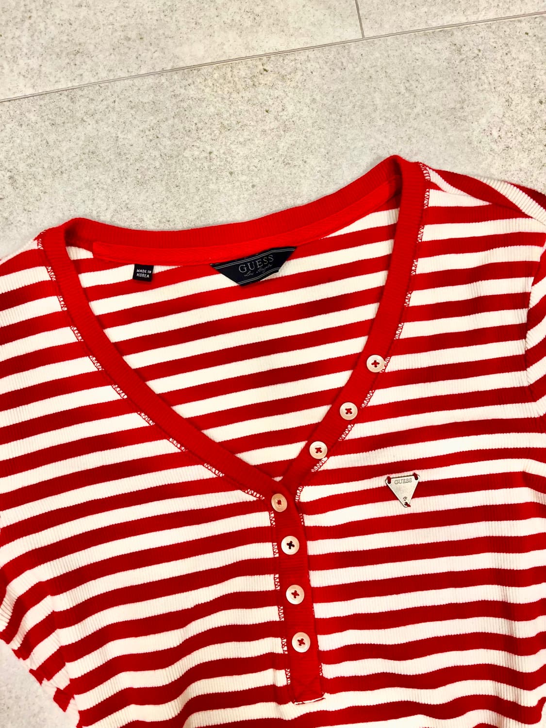 게스 슬림핏 스프라이트 딱붙티 상품이미지3