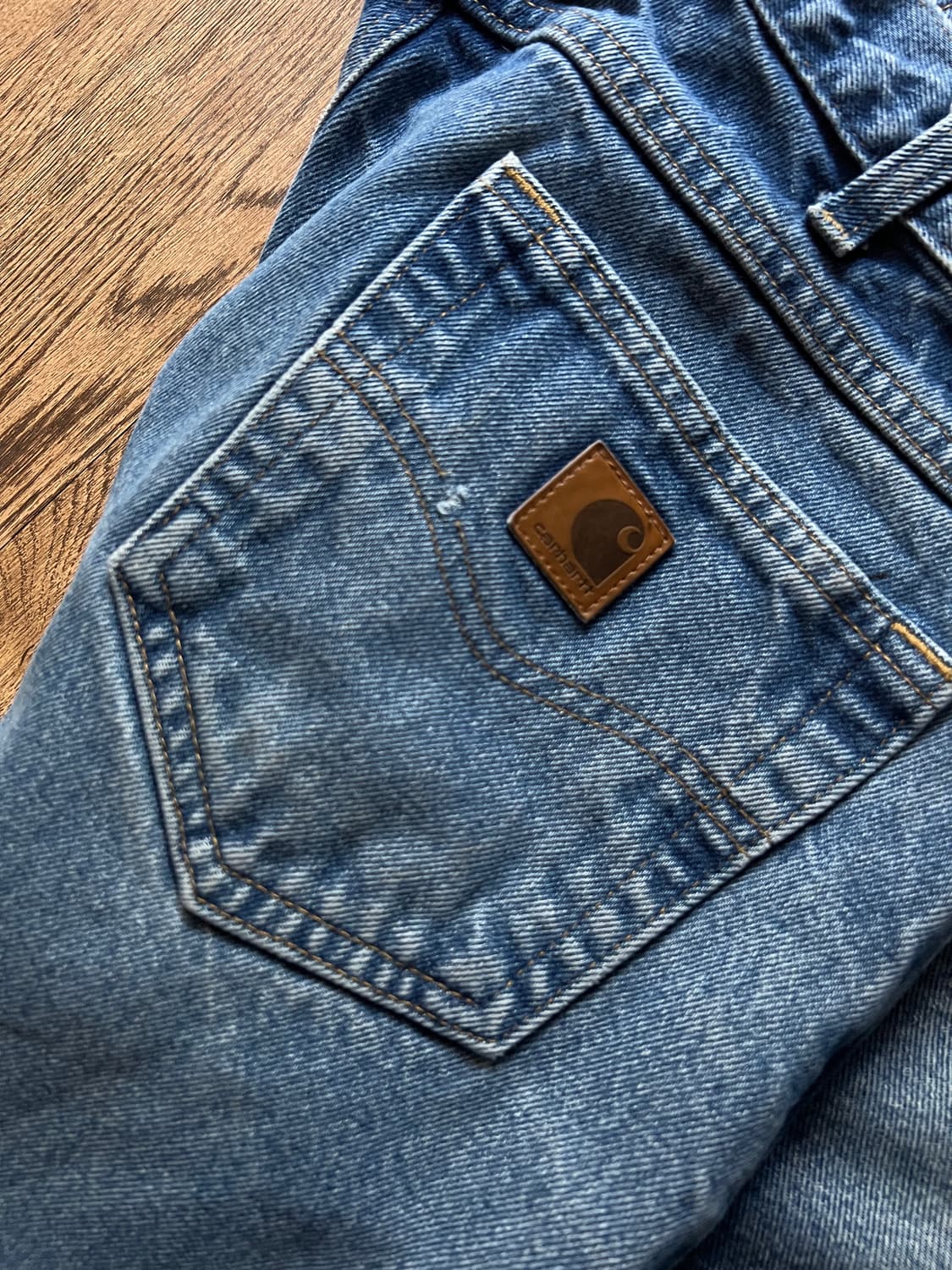 [33]칼하트 USA 빈티지 워싱 워크 데님 팬츠 상품이미지6