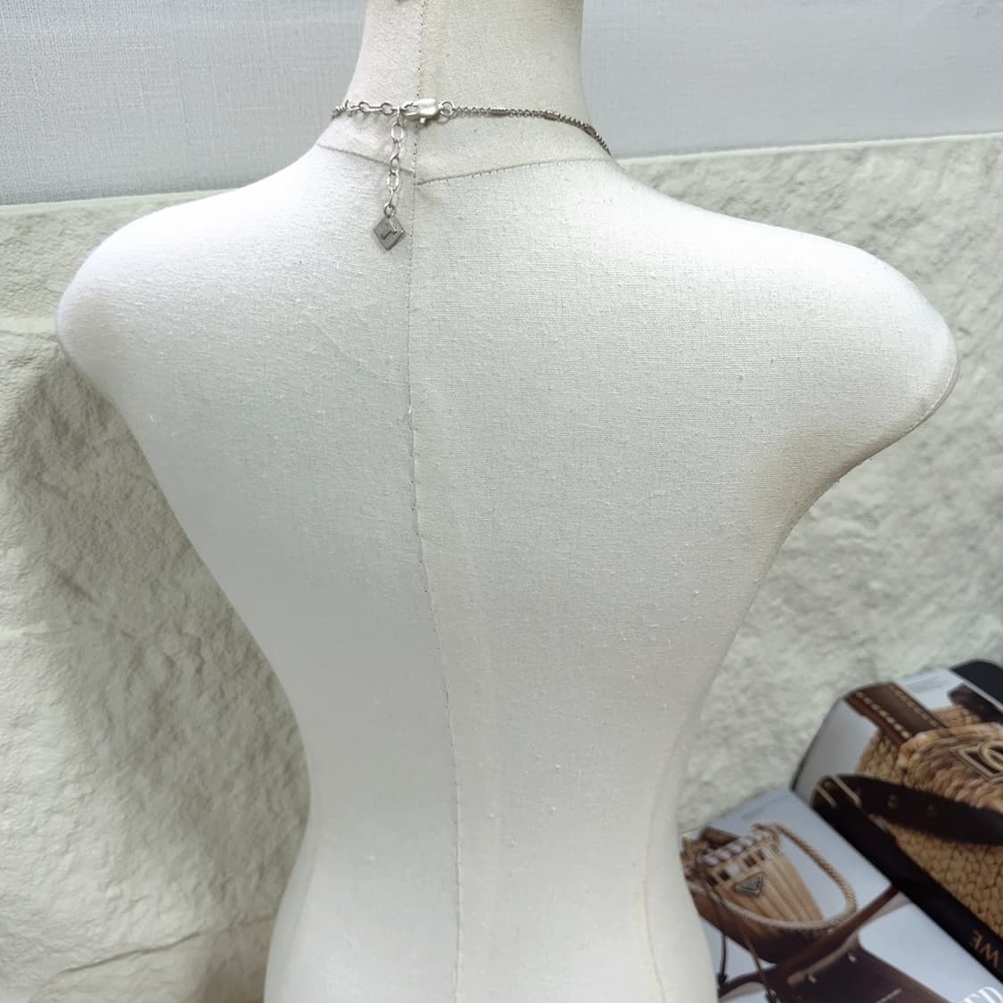 빈티지 해머링 하트 목걸이 상품이미지3