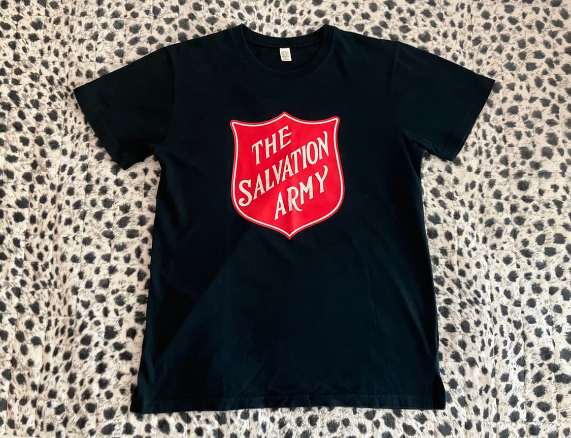 영국 런던의 구세군 티셔츠 여성 M 구제 빈티지 상품이미지2