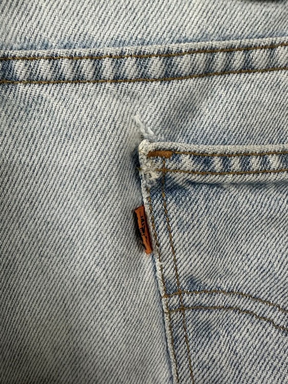 [W40L34] LEVI'S 리바이스560 90s USA 빈티지 오렌지탭 상품이미지8