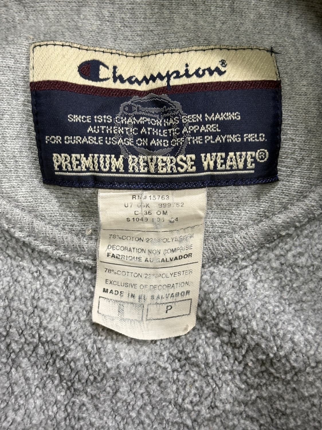 챔피온 90~00s 빈티지 프리미엄 리버스위브 스웻셔츠 상품이미지5