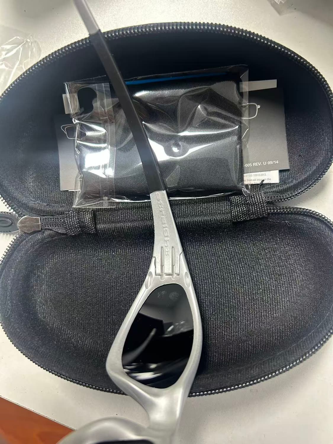 오클리 아이 자켓 리덕스 실버 프레임 프리즘 상품이미지5