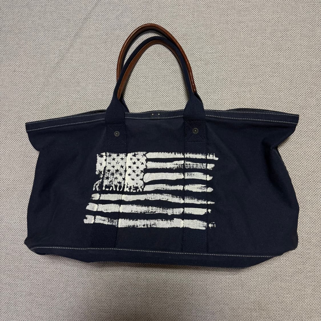 폴로 진 컴퍼니 성조기 빅 보스턴(토트) 백 상품이미지1