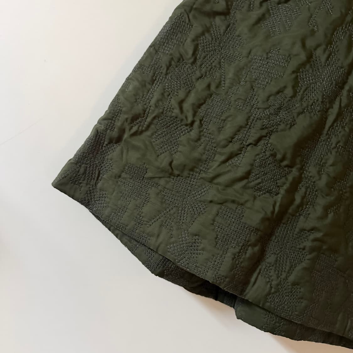 새상품 여자 누빔 미니스커트 상품이미지2