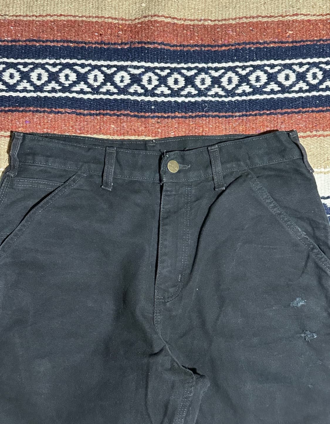[칼하트] •Carhartt Carpenter Pants B11-BLK 상품이미지4