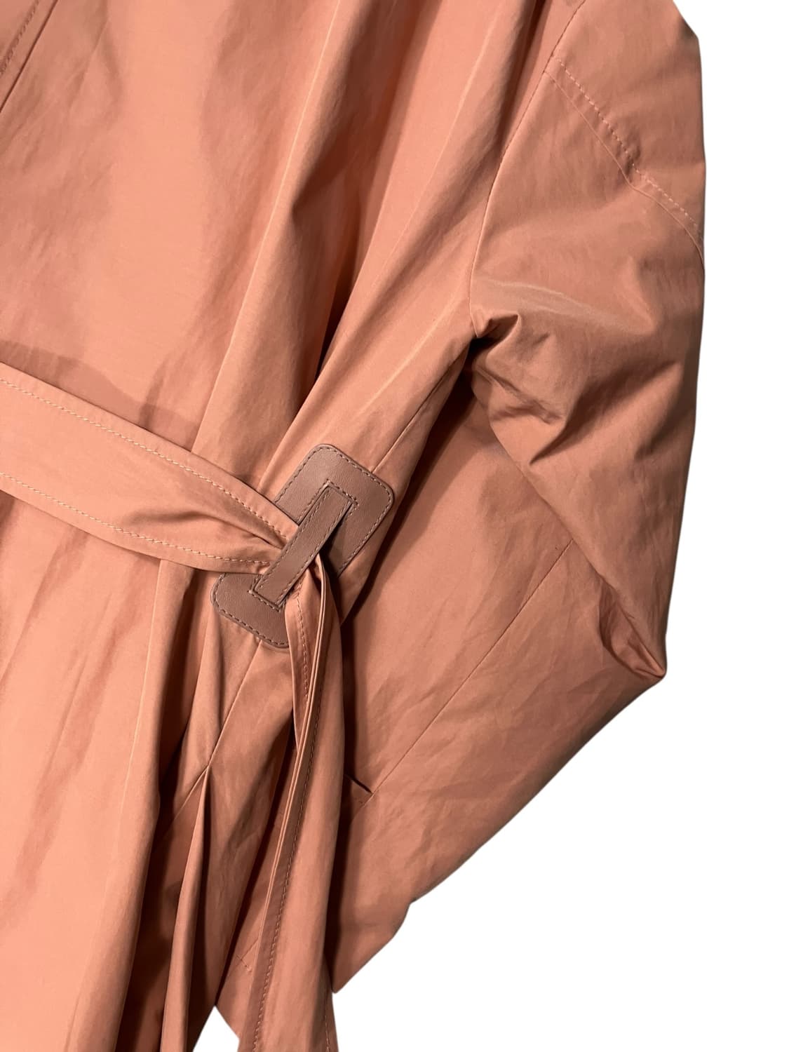 SJSJ 핑크 롱 트렌치 바람막이 코트 XS 상품이미지6