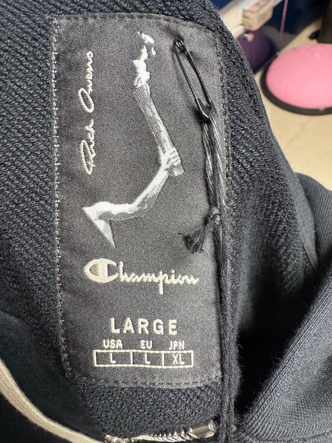 릭오웬스 챔피온 후드 집업 상품이미지8