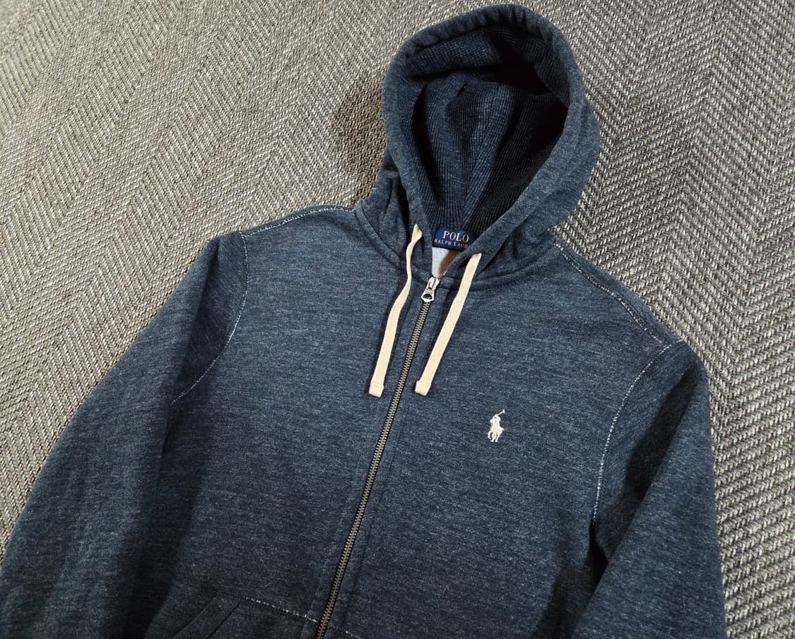 폴로 랄프로렌 인디고 워싱 후드집업
 상품이미지3