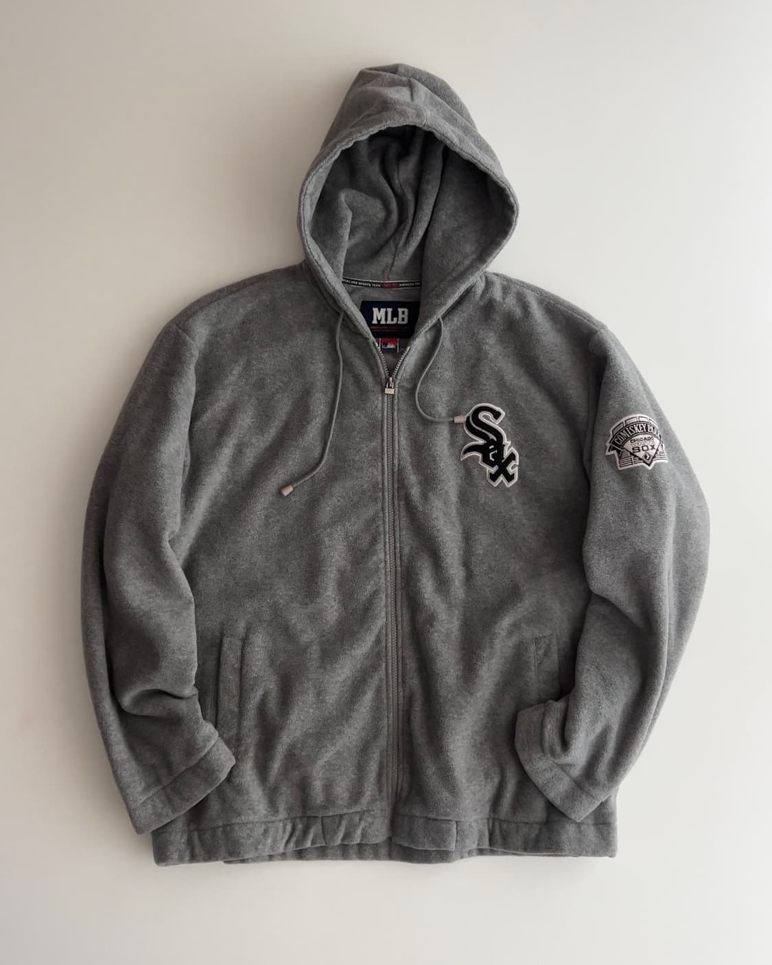 MLB 시카고 화이트삭스 플리스 후드 자켓 100 상품이미지1