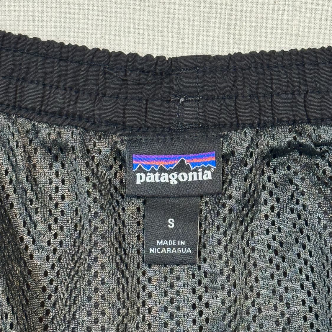 S) 파타고니아 배기스 쇼츠 반바지 블랙 상품이미지4