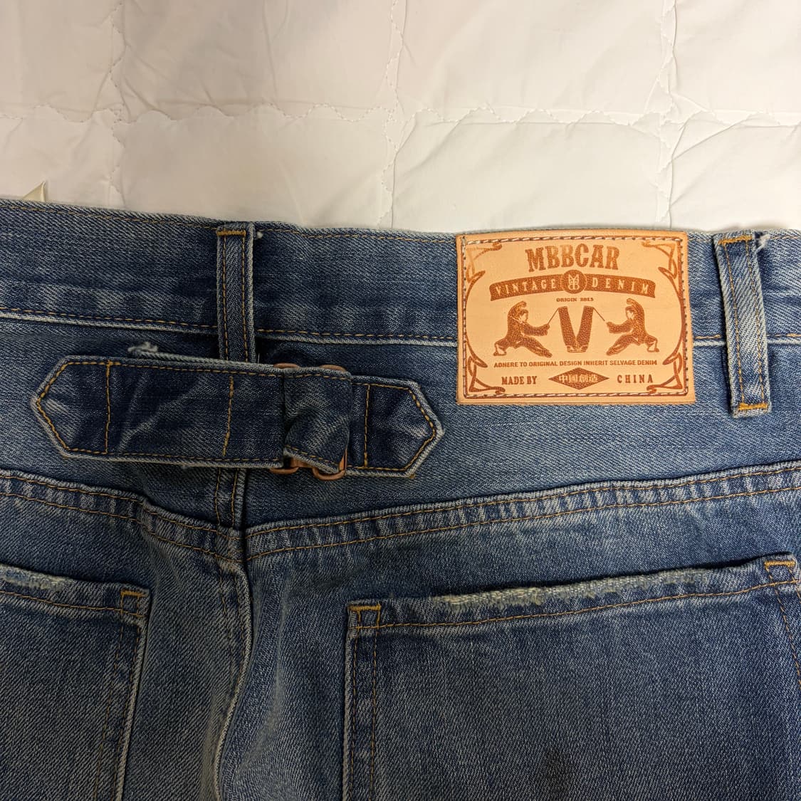 mbbcar 엠비비카 빈티지 워싱 데님  상품이미지4