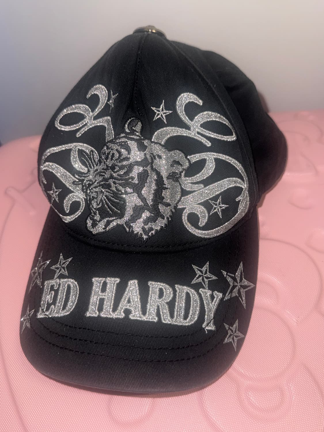 에드하디 볼캡 모자 은장 자수 상품이미지1