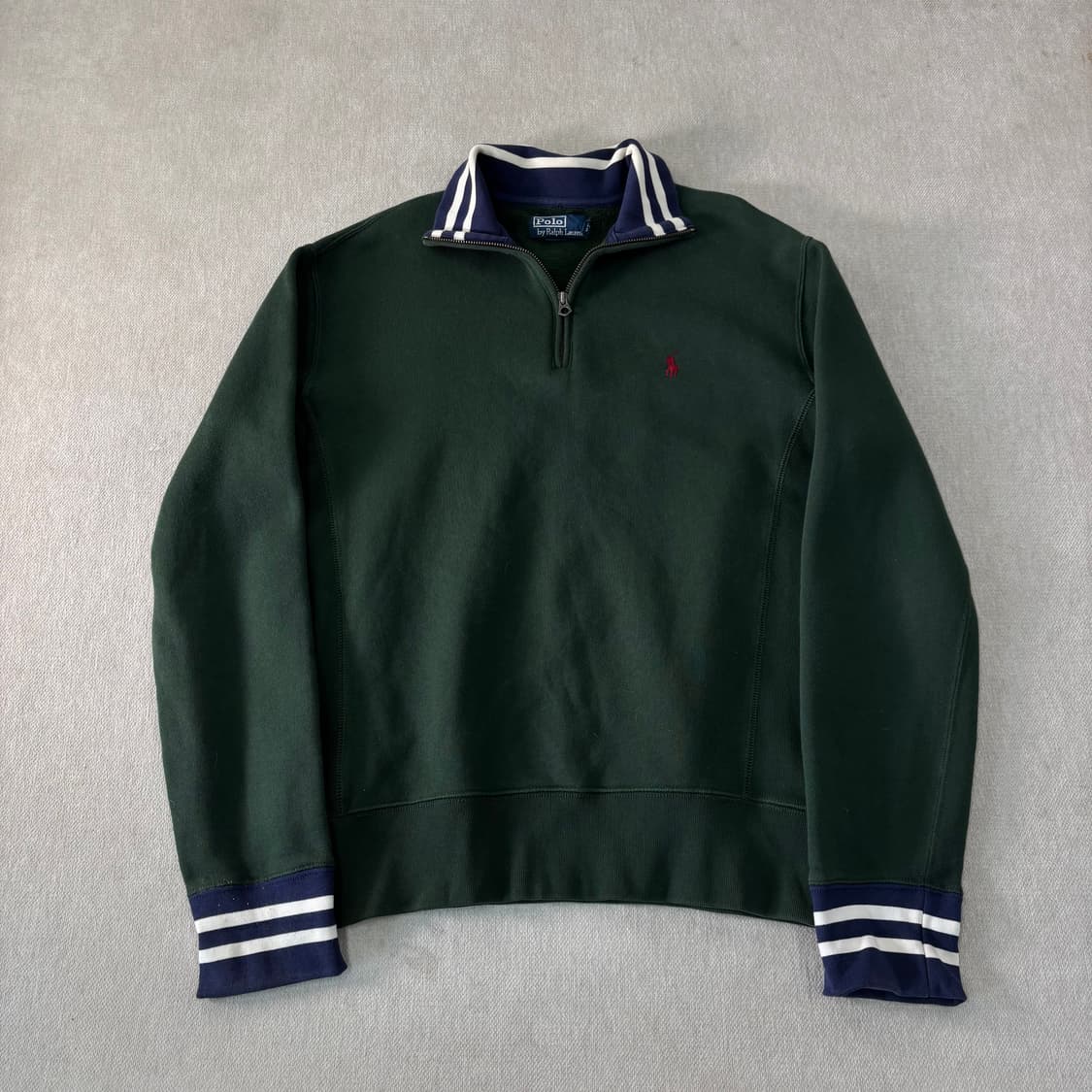 100 폴로랄프로렌 스몰포니 반집업 니트 상품이미지1