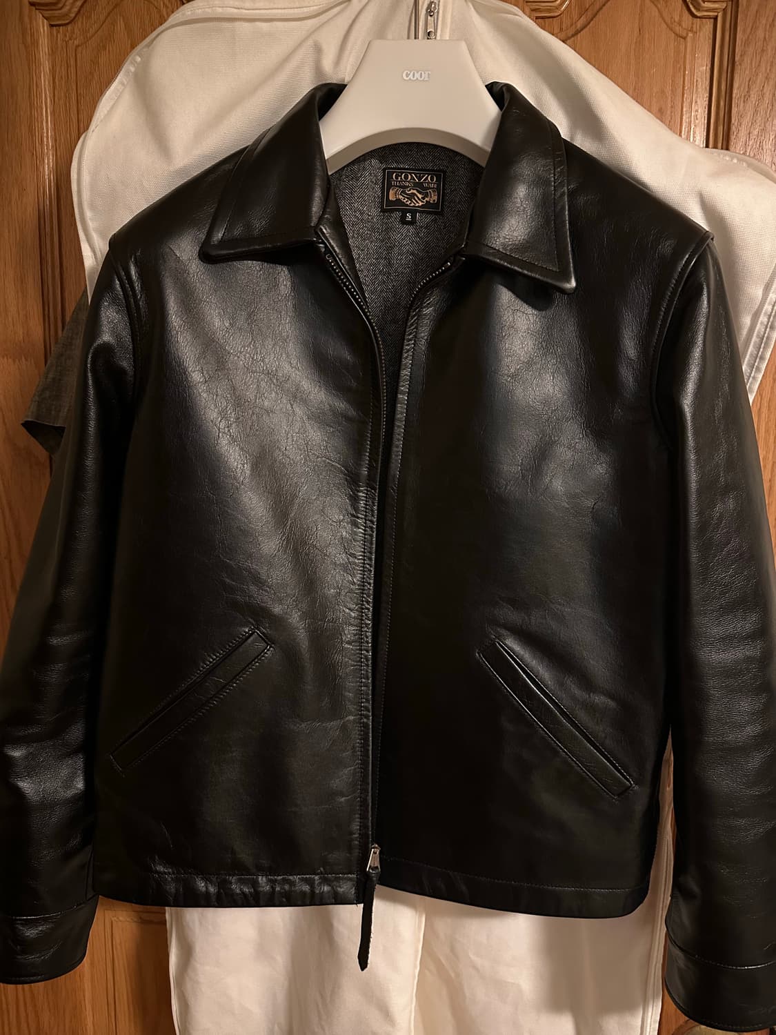 아카펠라 클로딩 곤조 레더 스포츠자켓 S 상품이미지1