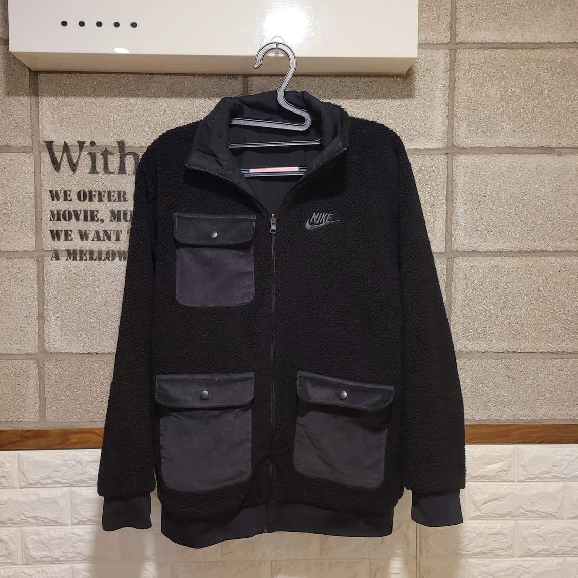 나이키 리버시블 3포켓 뽀글이 L 상품이미지1