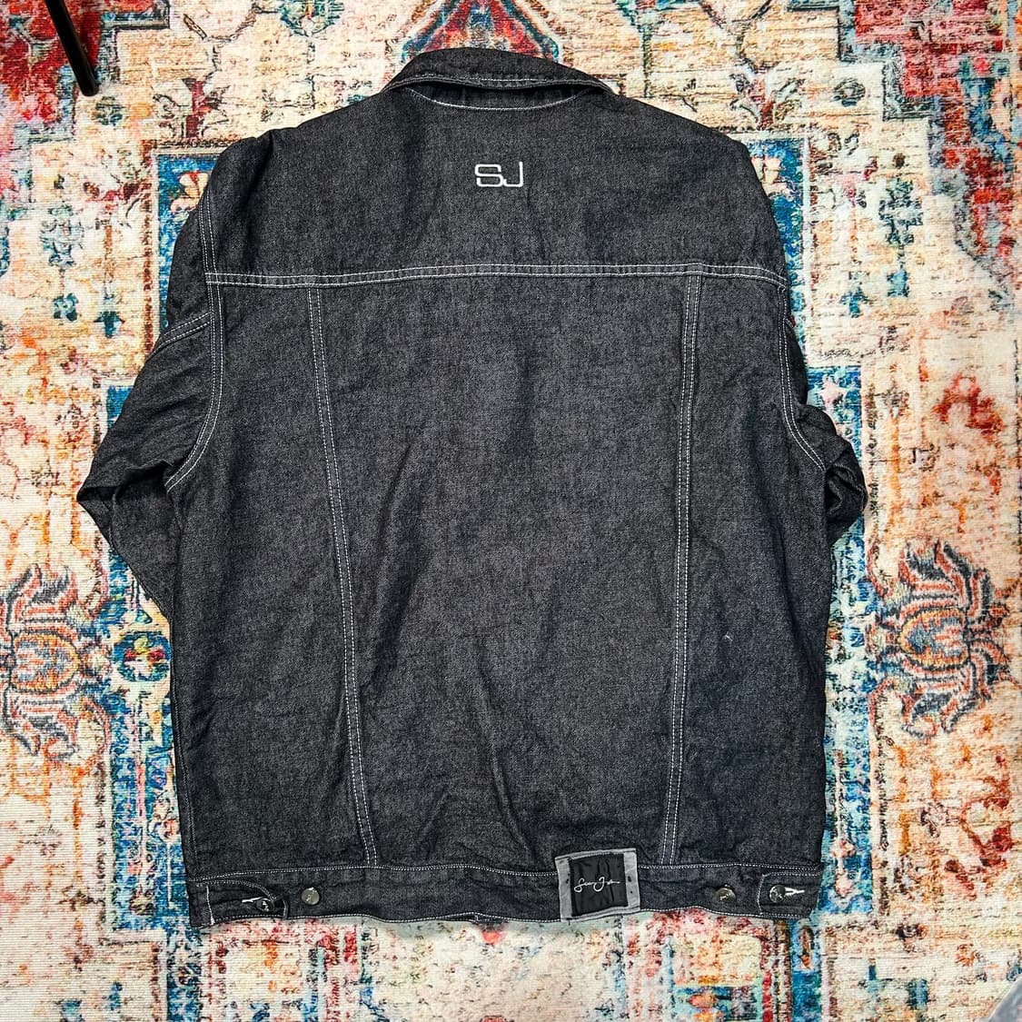 [2XL] sean john 그레이 데님 자켓 상품이미지2