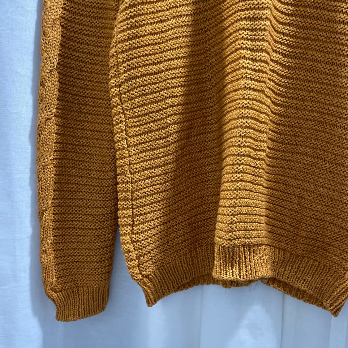 자라/ 꽈배기 패턴 글리터링 코팅 가디건/ S 상품이미지8