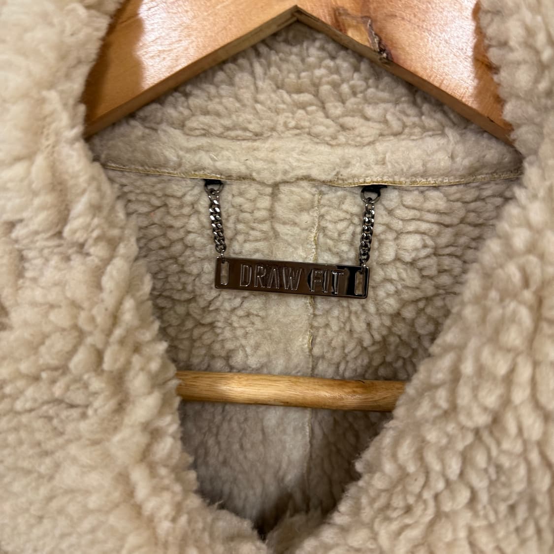 Draw fit 무스탕양털자켓XL 상품이미지3