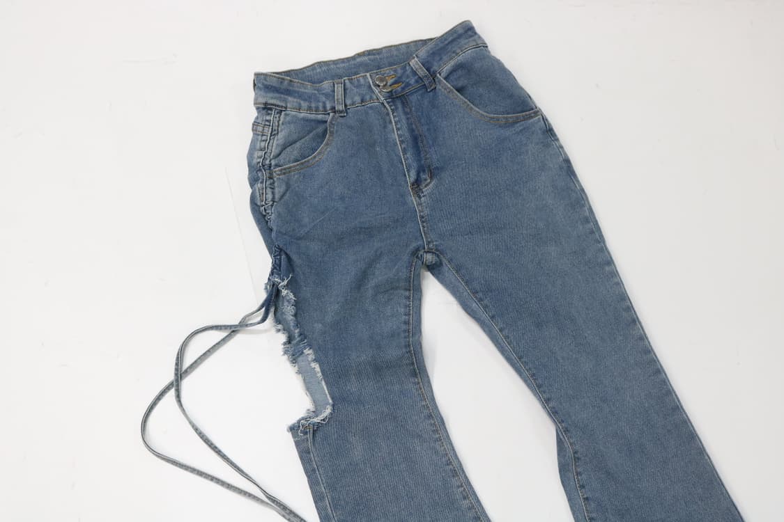 빈티지 데님 부츠컷 플레어팬츠 상품이미지2