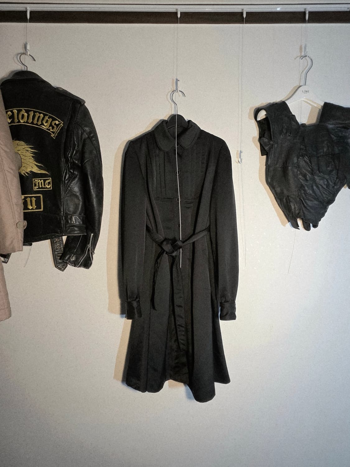 Anna sui black robe one-piece 상품이미지1