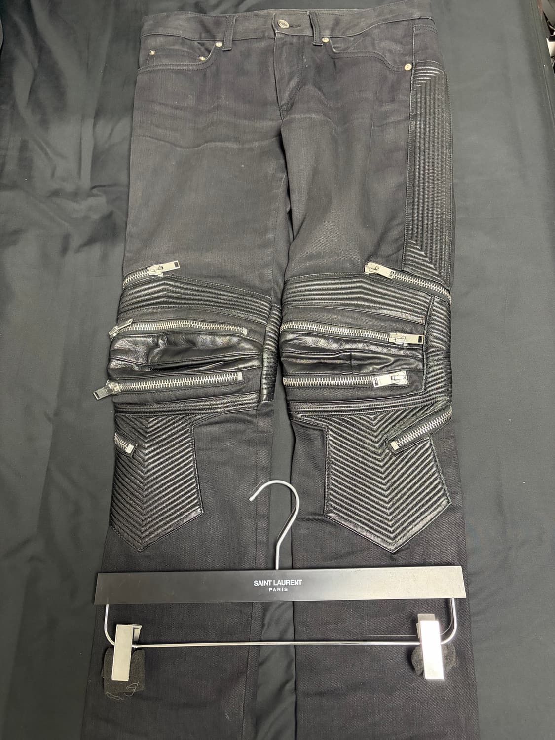 17FW 생로랑 레더패널진 31 상품이미지2