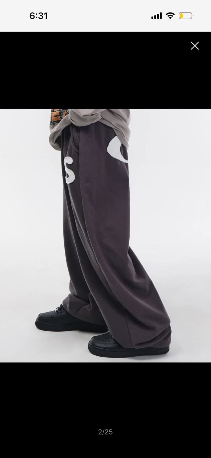 스컬리웩 바지(차콜) 상품이미지2