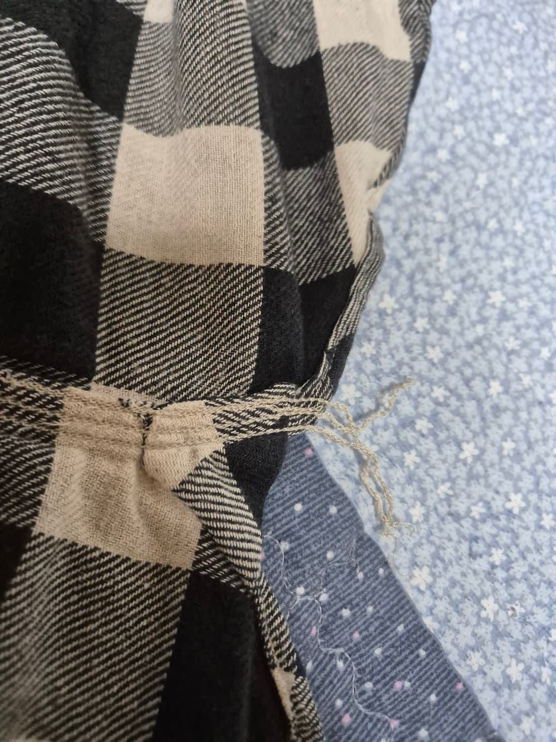 [L] 판매 or 교 L>M /  RRL 더블알엘 버팔로 체크 워크셔츠 상품이미지5