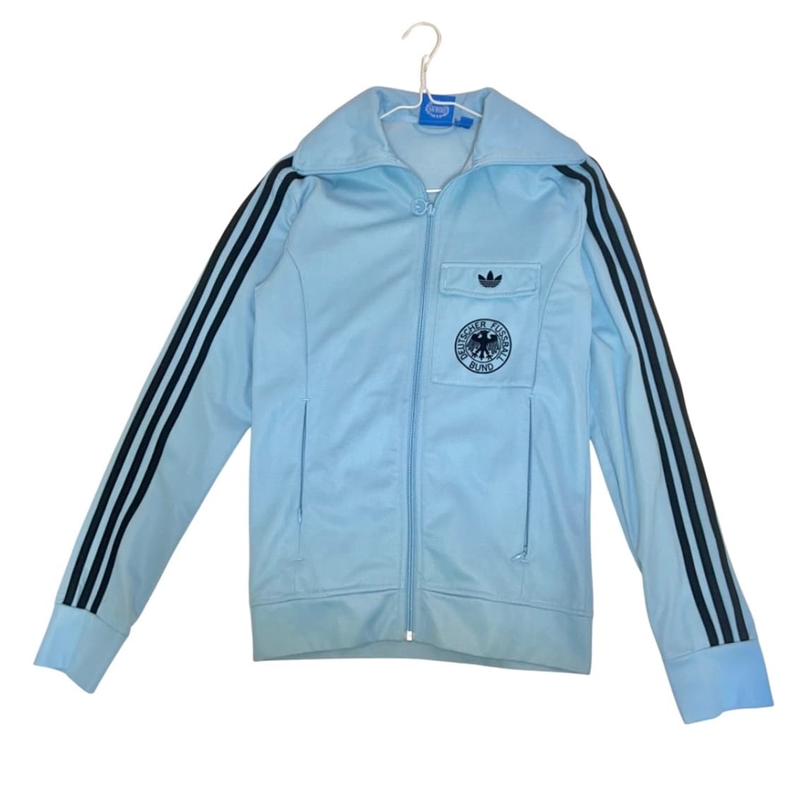 [85] 아디다스 독일 트랙탑 져지 스카이블루 대장급!! 상품이미지2