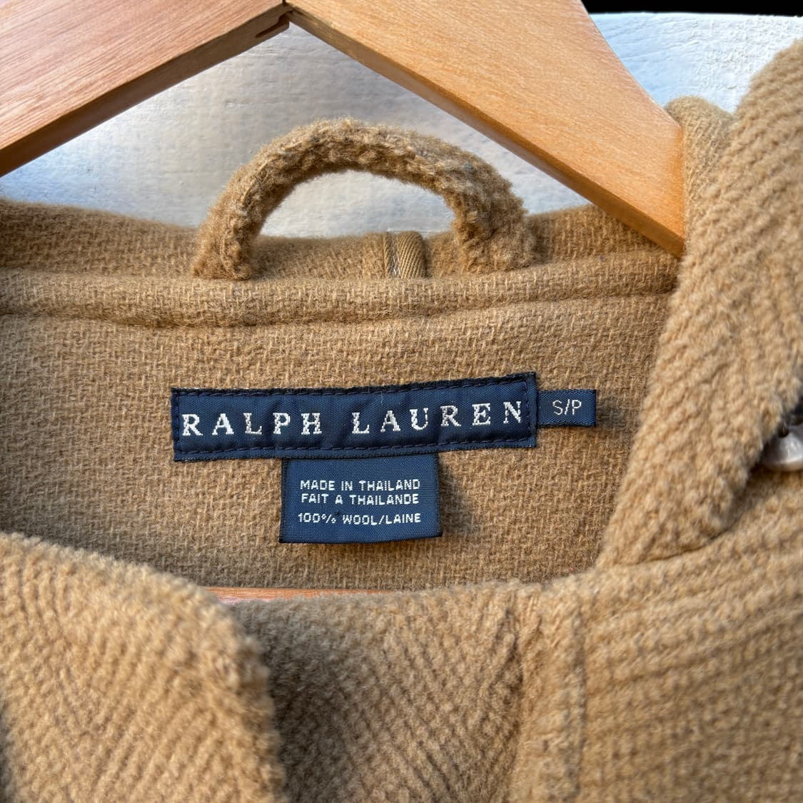 Polo 폴로 울 더플 코트 상품이미지3