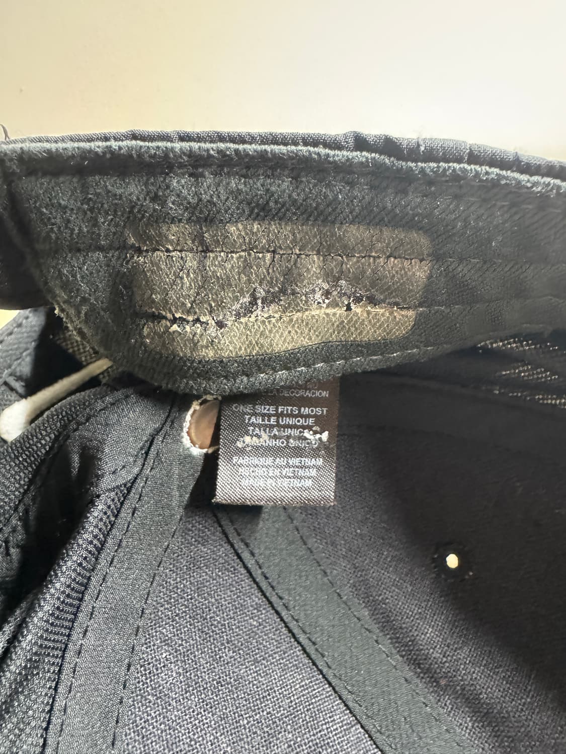 나이키 볼캡 나일론 블랙 모자 상품이미지3