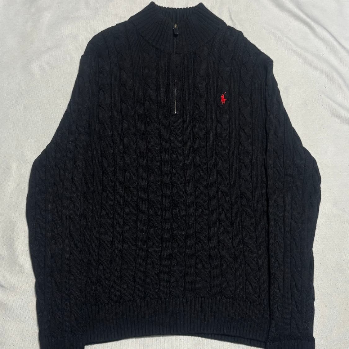 🫶🏻 폴로랄프로렌 블랙 하프집업 니트 🫶🏻 상품이미지1