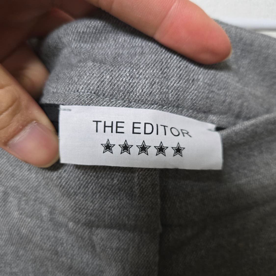 디 에디터 사이드라인 슬랙스 상품이미지3