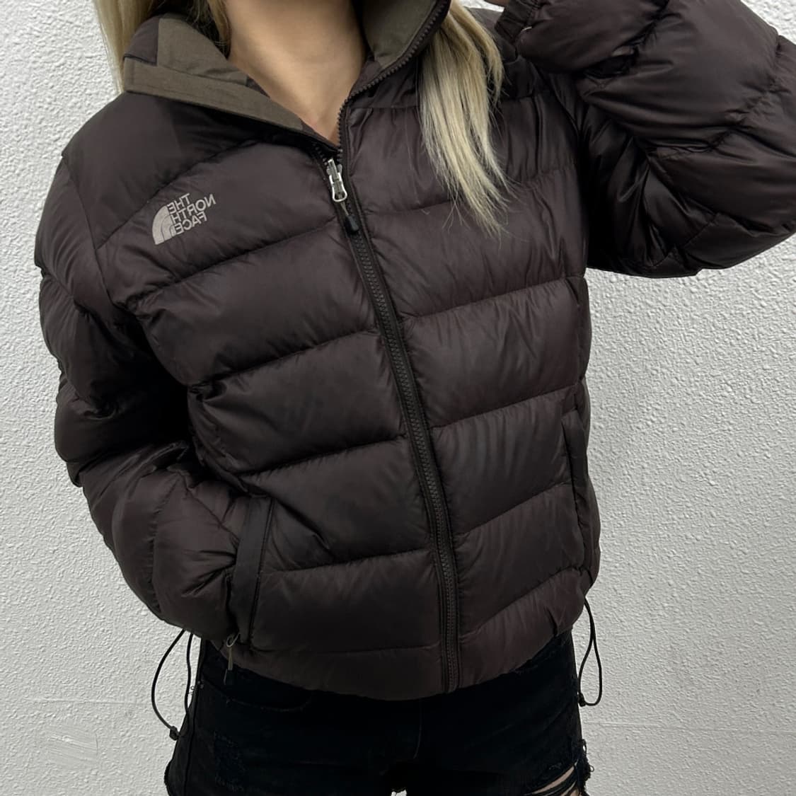 노스페이스 눕시 초코브라운 패딩 95 상품이미지1