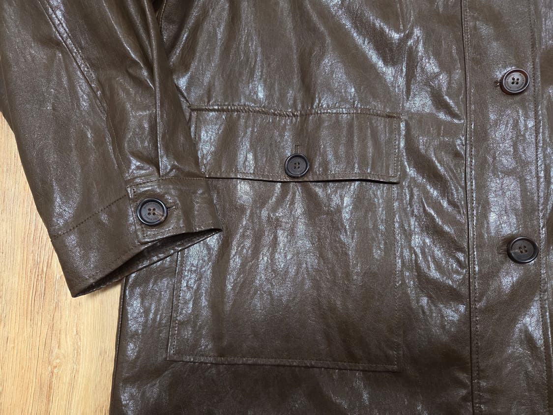 르꼬르망(le cormang) 세상가벼운 가죽자켓 프리사이즈 상품이미지9