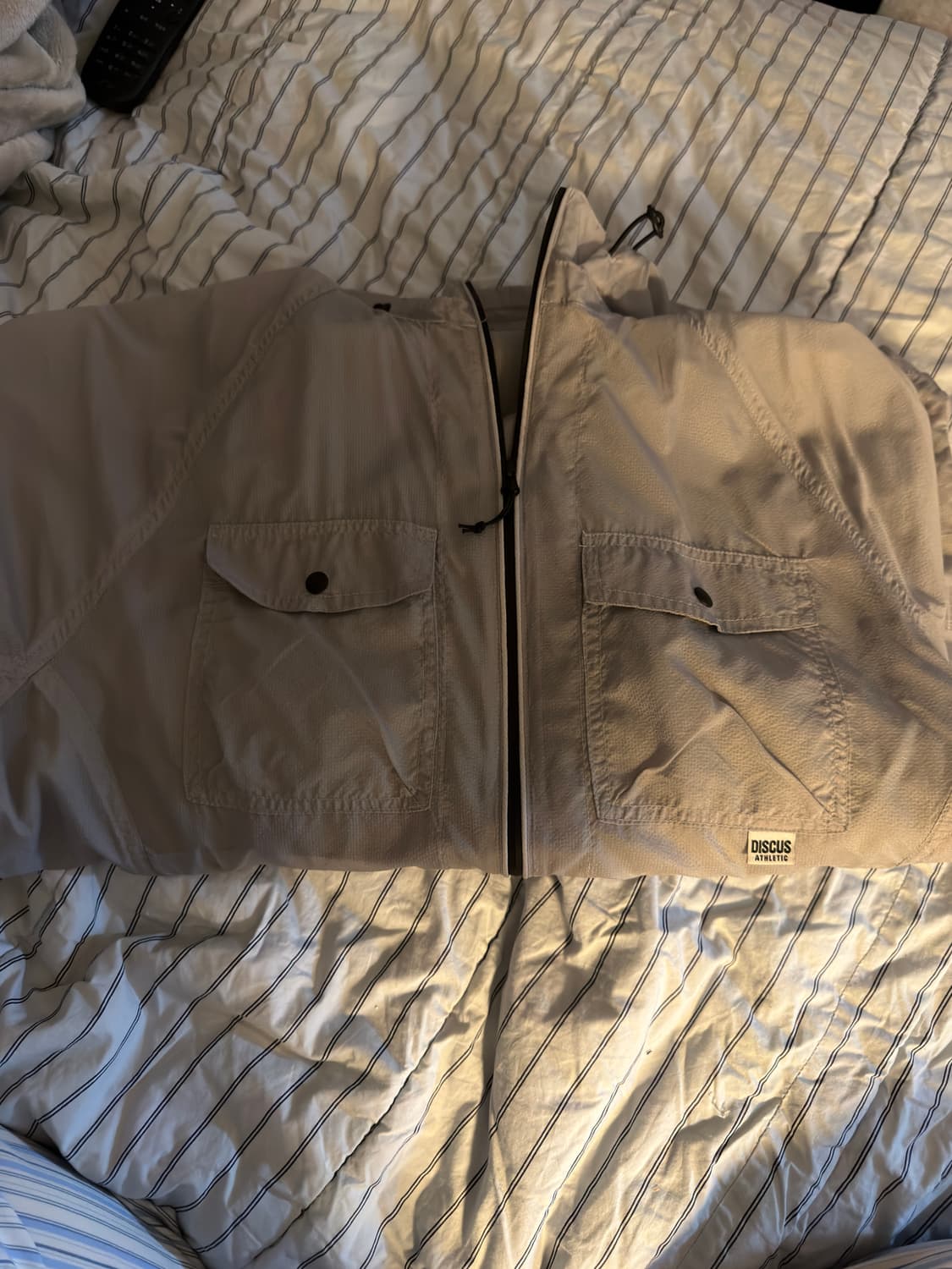 디스커스 후디드 윈드브레이커 그레이 M 상품이미지5