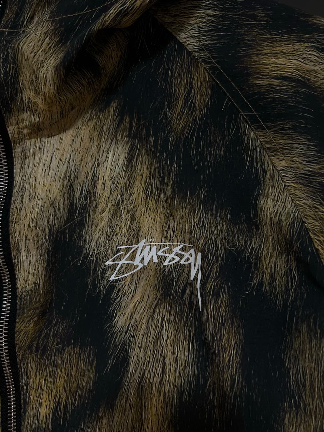 스투시 퍼 프린트 비치쉘 상품이미지3