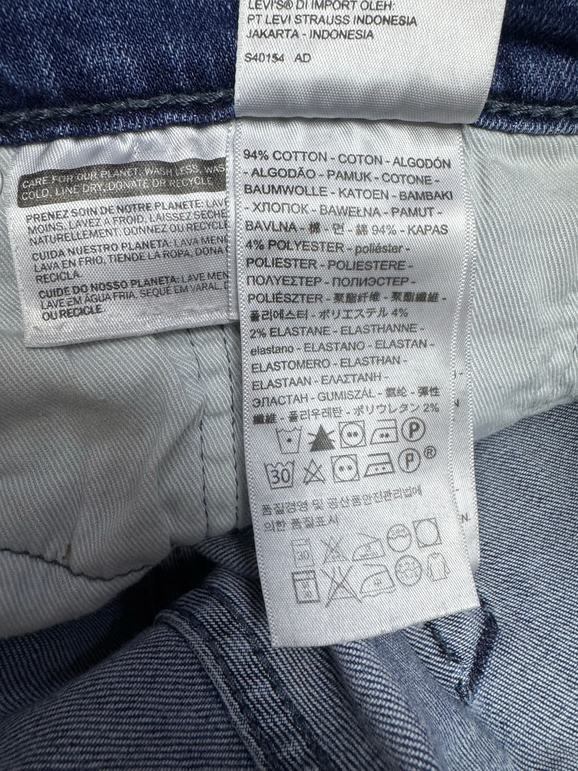 리바이스 511 슬림핏 데님 (LEVI’S 511) 상품이미지10