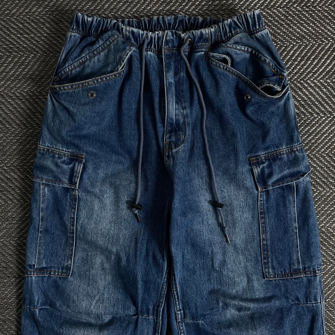 아웃스탠딩 멀티포켓 데님 퍼티그 팬츠y 3137 상품이미지4