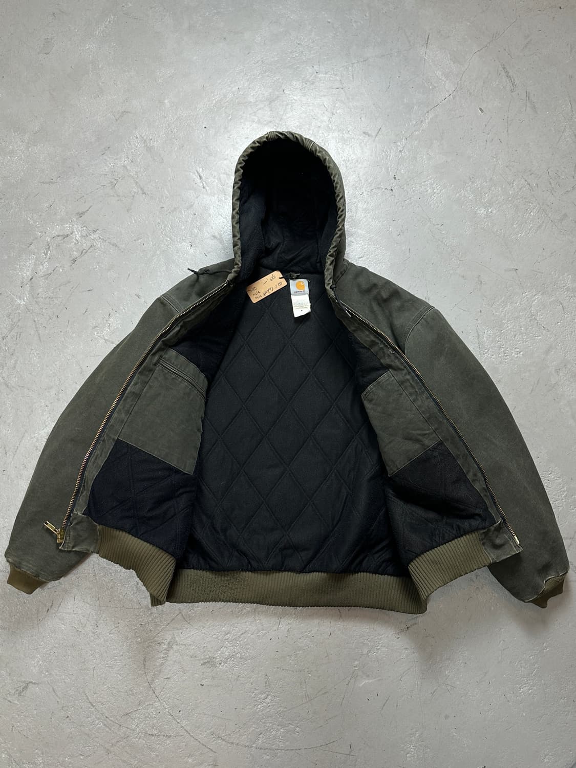 00’s OG 칼하트 J130 액티브 자켓 칼하트 MOS 후드자켓 상품이미지7