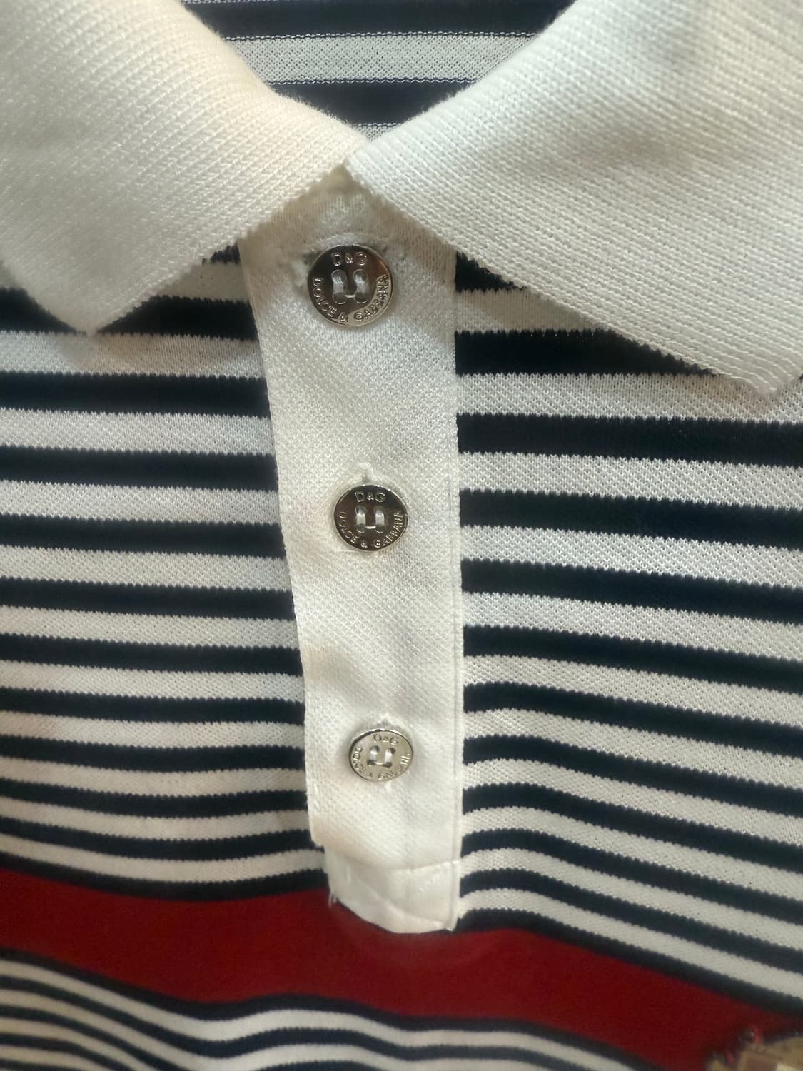 55-66 정품 돌체앤가바나 반팔 팝니다 상품이미지3