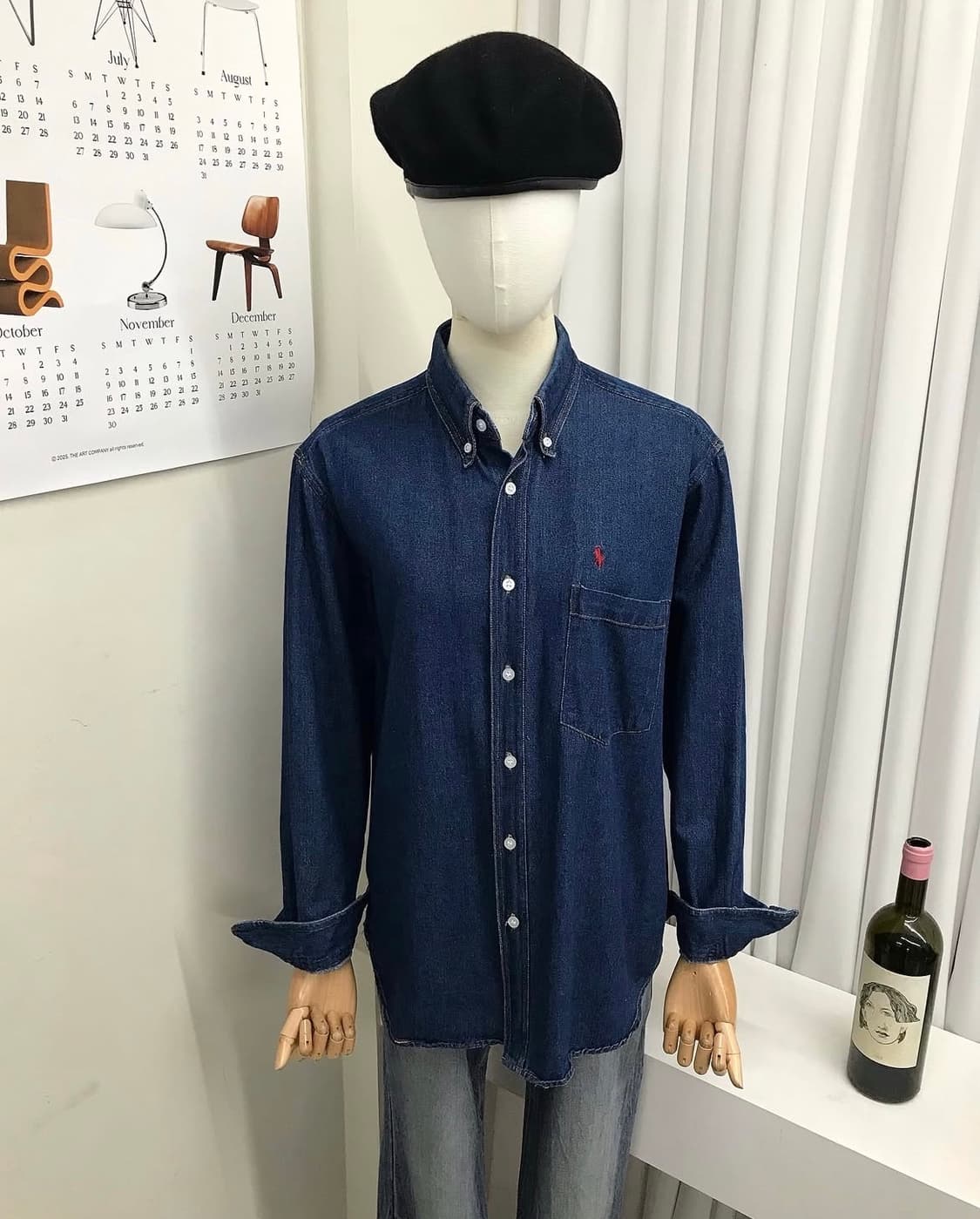 폴로 데님 셔츠 상품이미지7